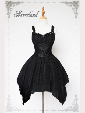 Souffle Song Undead Serenade Gothic Lolita Dress JSK & Shawl